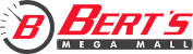 Bert's Mega Mall Logo